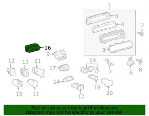 Toyota Prius V 12-17 auto control button block for high beam, lane keeping and collision warning