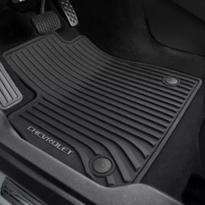 Set of floor mats for Chevrolet Malibu 16- rubber black