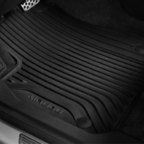 Set of floor mats for Chevrolet Malibu 16- rubber black
