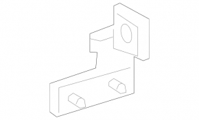 Lower rear left door hinge for Mercedes A-class V177 19-22