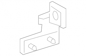 Lower rear left door hinge for Mercedes A-class V177 19-22