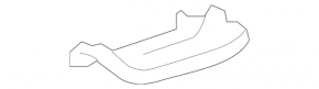 Front right threshold plug for Mercedes W213 E 17-23