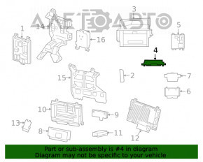 Telematics Communication Bluetooth Control Module Mercedes GLC 16-22