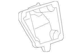 Right engine mount bracket for Mercedes X164 GL V8