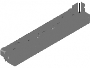 Stop signal Ford Fiesta 14-19 rest 4d