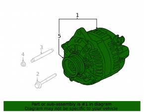 Lincoln Nautilus Generator 19-23 2.7T