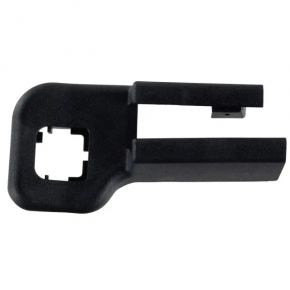 Passenger Seat Rail Plug Rear Right Ford Mustang mk6 15- Black