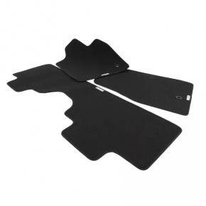 Set of floor mats for Ford Mustang Mach-E 21-23 cloth black