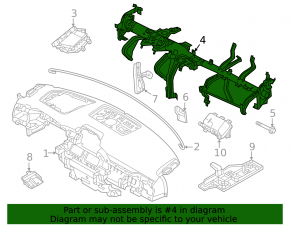 Mazda CX-50 23-25mm Torpedo Tube (without projection)