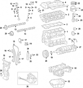 Toyota Prius 50 16-22 VVTi Valve