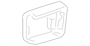 Acura MDX 12-13 Underhood Fuse Box Cover