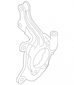 Front right axle trunnion for Nissan Rogue 08-15