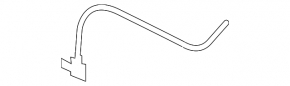 BMW X5 E70 07-13 hood release handle under the hood