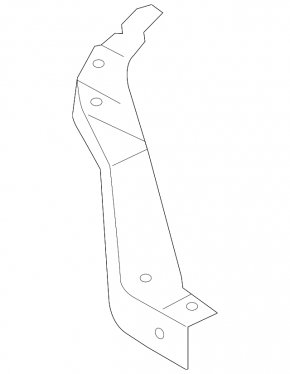 TV bracket, right eyelash, Subaru Outback 10-14