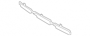 Toyota RAV4 09-12 Sport front bumper lower grille