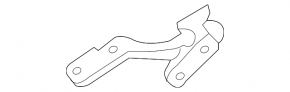 Right hood hinge for a Subaru B10 Tribeca