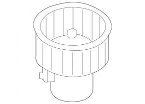 BMW 5 F10 10-16 Heater Fan Motor