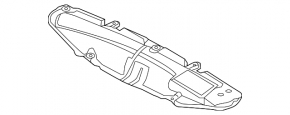 Nissan Versa Note 13-19 Hood Insulation