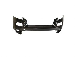 Front bumper bare upper part Jeep Cherokee KL 14-18 under parking sensors under plug towing hook