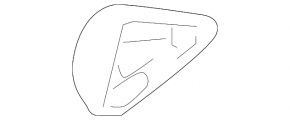 Outer door handle plug front right Lexus IS250 IS350 06-13