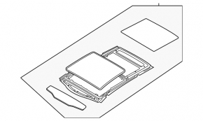 Kia Sportage 23-26 panoramic roof mechanism
