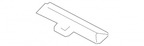 Front bumper mount left Kia Sorento 11-11 prerest