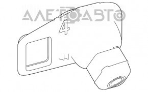 Rear view camera Toyota Rav4 13-15