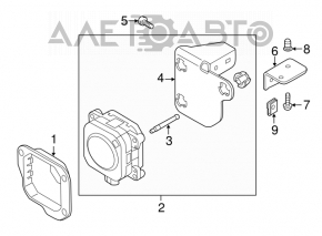 Radar cruise Audi A4 B8 13-16