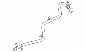 Cooling system pipe Porsche Cayenne 958 11-17 4.8 Turbo