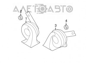 Signal Kia Optima 11-15 low