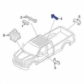 Keyless Antenna for Ford Bronco Sport 2021-2025