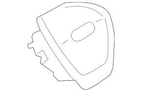 Airbag in steering wheel driver Ford Transit Connect MK2 13-18 shot