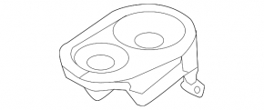 Lincoln Nautilus 19-23 torpedo speaker