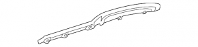 Left rear bumper cover for Land Rover Range Rover Velar 18-23 matte black