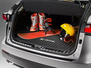 Trunk mat Lexus NX200t NX300 NX300h 15-20 black, rubber
