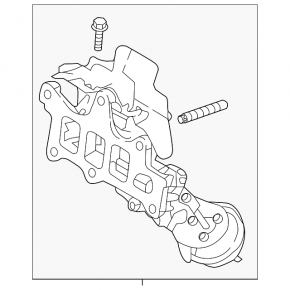 Exhaust manifold Mazda CX-5 17-25