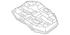 Fuel tank for the 16-19 Hyundai Sonata hybrid