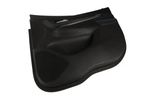 Door trim card front right Chevrolet Bolt EUV 22-23 without backlight, black leather