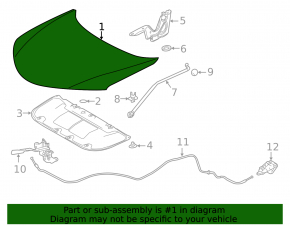 Hood naked Toyota Rav4 13-18 SIMYI