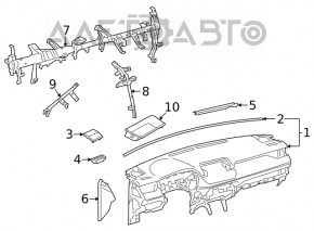 Under-torpedo pipe reinforcement Toyota Rav4 19- rusty