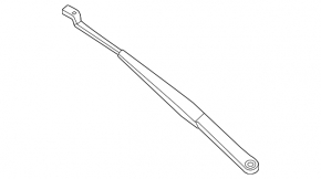 Right windshield wiper arm for VW Beetle 12-19