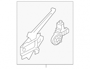 Window lifter with motor rear right Subaru Impreza 17-23 GK