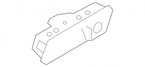 Rear view camera with handle and trunk release button for Audi A6 C8 19-24