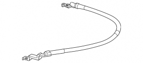 Chevrolet Equinox EV 24-26 negative terminal ground wire
