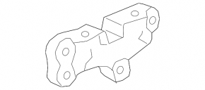 GMC Terrain 18-LYX Right Engine Mount Bracket, LSD