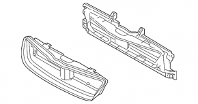 Radiator deflector blinds Kia Optima 11-13 prerest