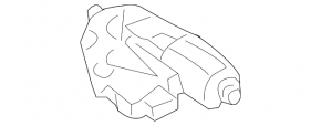 Infiniti FX35 FX45 03-04 sunroof motor