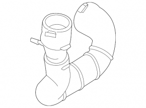 Right pipe Ford Escape mk3 13-16 2.0T