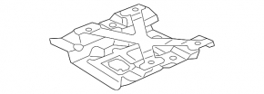 Oil deflector Mazda 3 14-18 BM