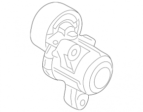 Tensioner roller drive belt Mitsubishi Outlander 14-21